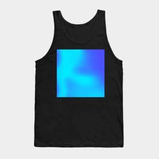 electric blue blur gradient Tank Top